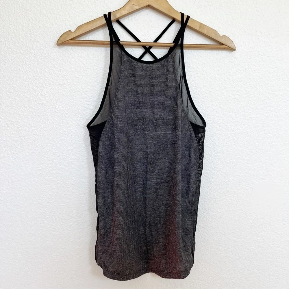 Lululemon- Run Off-Route Strappy Mesh Tank Top
